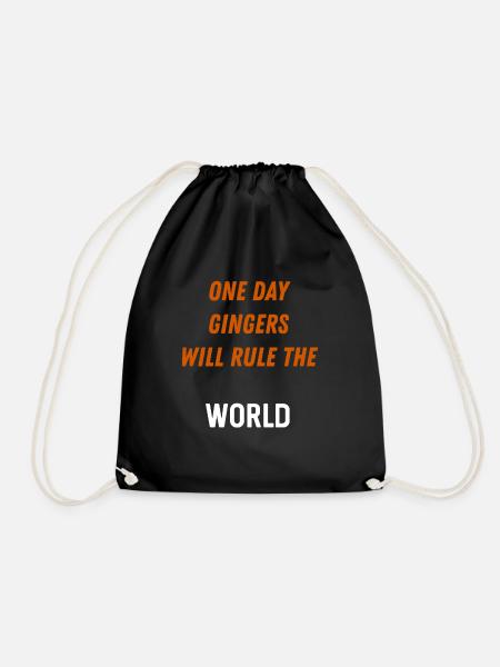 Ginger Weltherrschaft Halloween Statement - Turnbeutel - Schwarz
