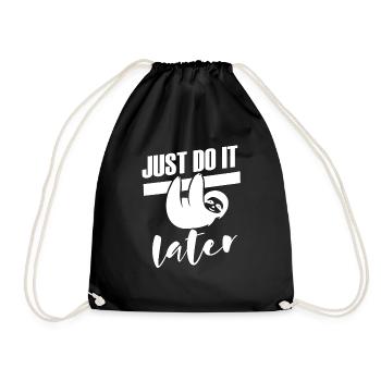 indolence - Sac de sport léger - noir - Devant