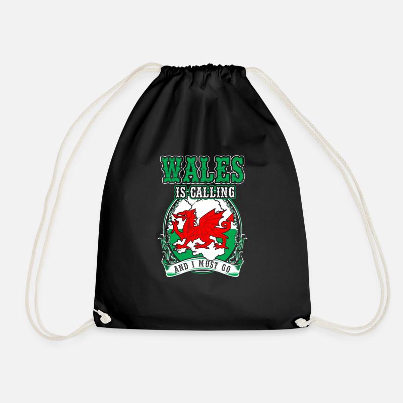 Wales - Turnbeutel - Schwarz