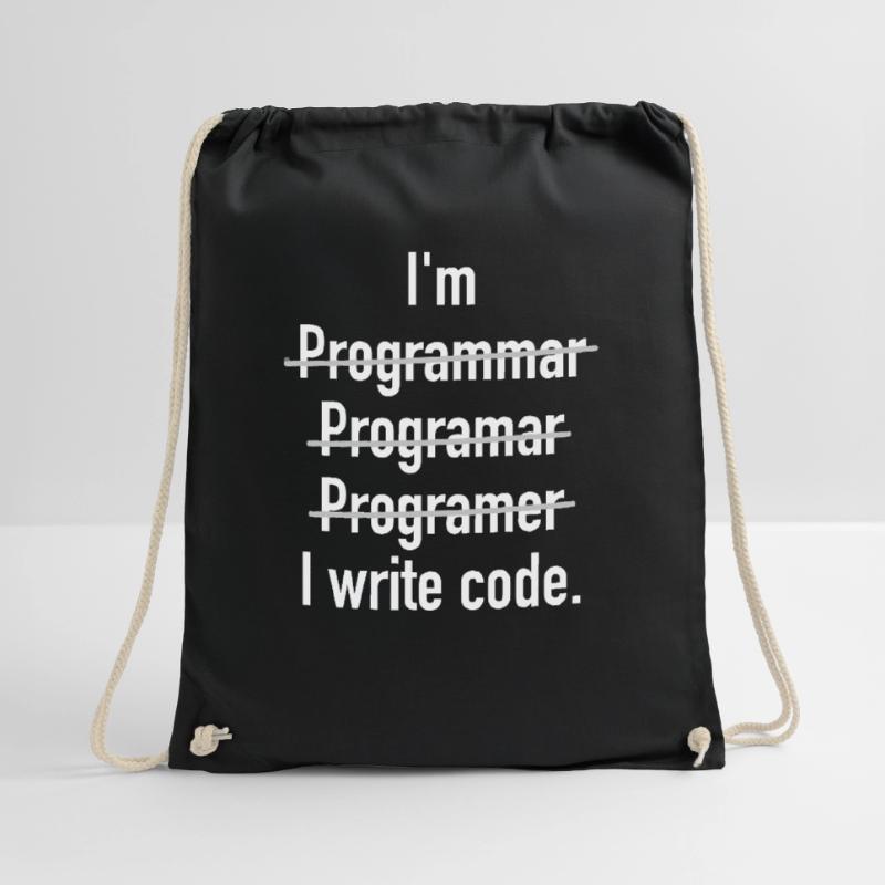 I'm Programmer - I Write Code Turnbeutel