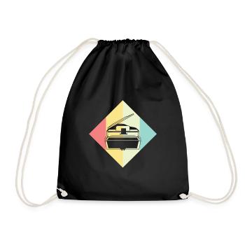 piano - Sac de sport léger - noir - Devant