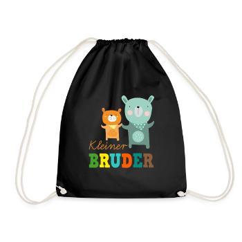 Tee shirt Petit Frère - Sac de sport léger - noir - Devant