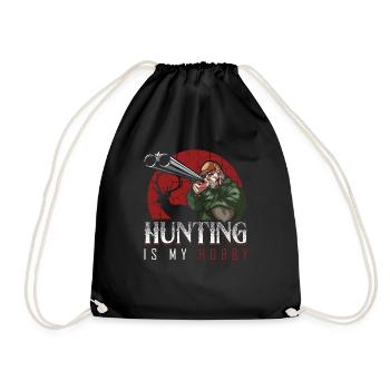 chasse - Sac de sport léger - noir - Devant