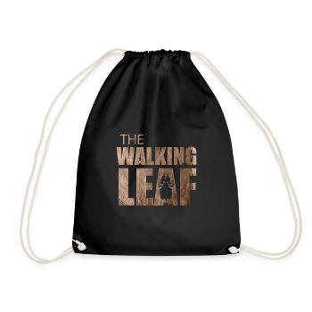 La feuille de marche - Sac de sport léger - noir - Devant
