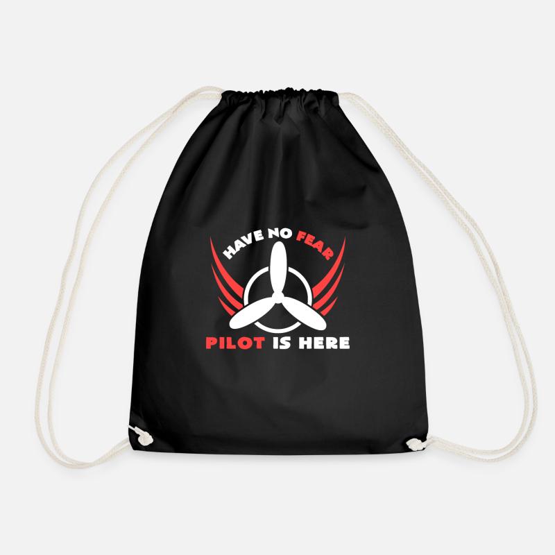 pilote - Sac de sport léger - noir