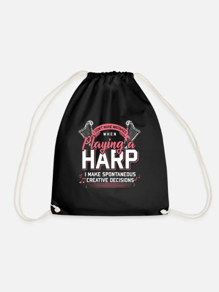 harpe - Sac de sport léger - noir