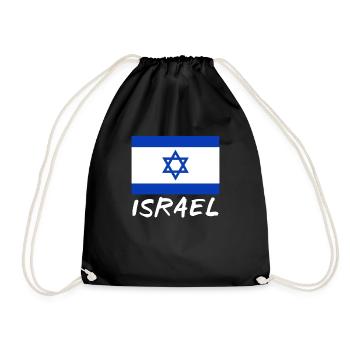 Israel Land Nation - Turnbeutel - Schwarz - Vorne