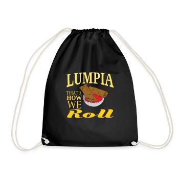 Philippines - Drawstring Bag - black - Front