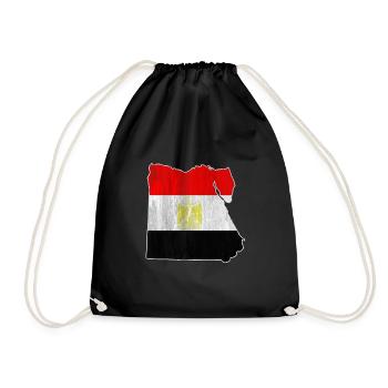 Egypt - Drawstring Bag - black - Front