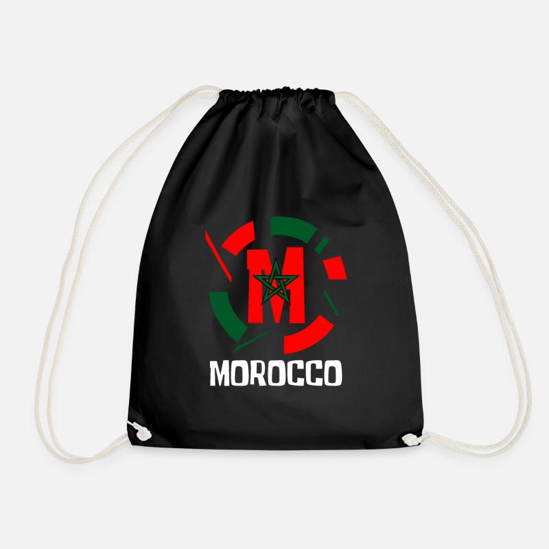 Maroc - Sac de sport léger - noir