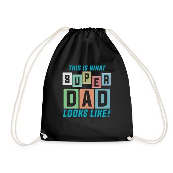 Grand papa! - Père / Papa - Tshirt - Cadeau - Sac de sport léger - noir - Devant