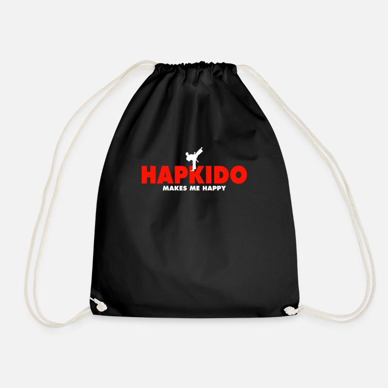 Hapkido T-shirt - Sac de sport léger - noir