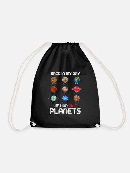 Pluto - Turnbeutel - Schwarz