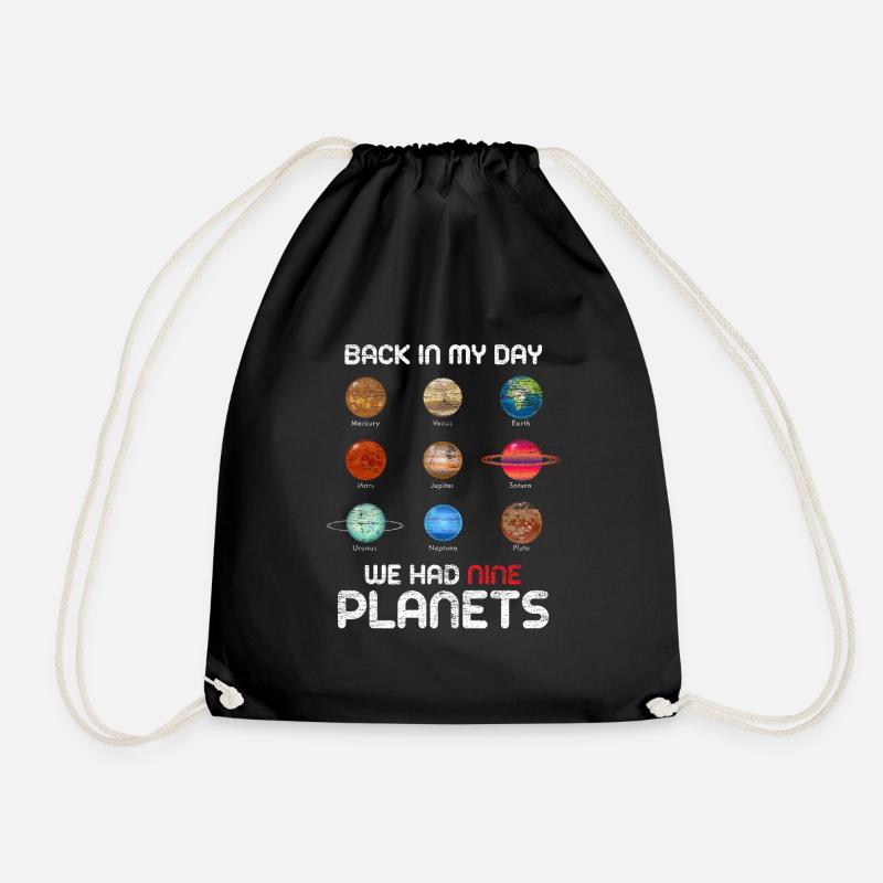 Pluto - Turnbeutel - Schwarz