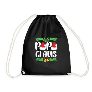 Drôle Joyeux Noël 2018 Père Klaus Cadeau - Sac de sport léger - noir - Devant