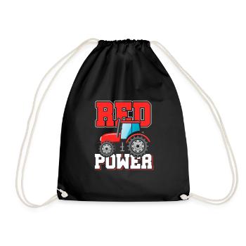 tracteur - Sac de sport léger - noir - Devant