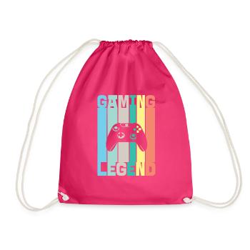 Légende du jeu - Sac de sport léger - fuchsia - Devant