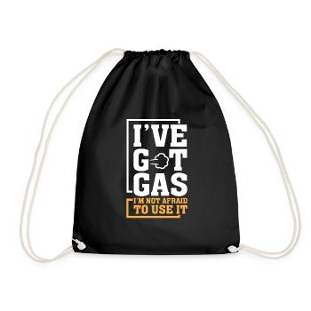 J'ai du gaz - Sac de sport léger - noir - Devant