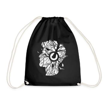 Arbre-Roots-Music - Sac de sport léger - noir - Devant