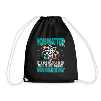 Physicien Professeur Sort Éléments cadeau - Sac de sport léger - noir - Devant