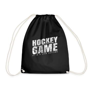 Hockey - Turnbeutel - Schwarz - Vorne