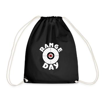 Tir sportif Coupe en croix - Sac de sport léger - noir - Devant