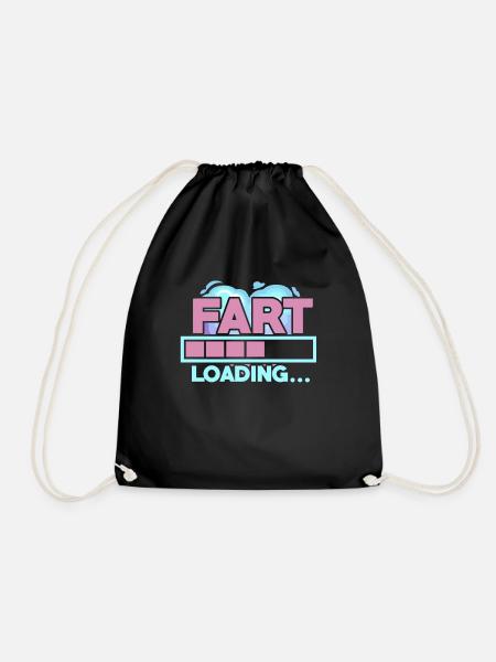 Fart loading - Turnbeutel - Schwarz