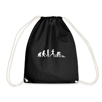 Triathlon Evolution - Drawstring Bag - black - Front