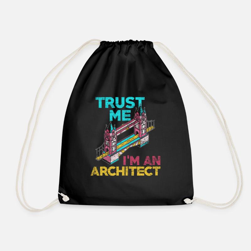 Architekt - Turnbeutel - Schwarz