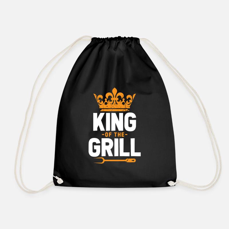 Grillmeister Grill - Turnbeutel - Schwarz