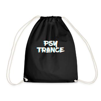 Psy Trance design Gift for Acid Techno Electronic - Drawstring Bag - black - Front