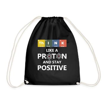 Elemental Proton Chemistry - Drawstring Bag - black - Front