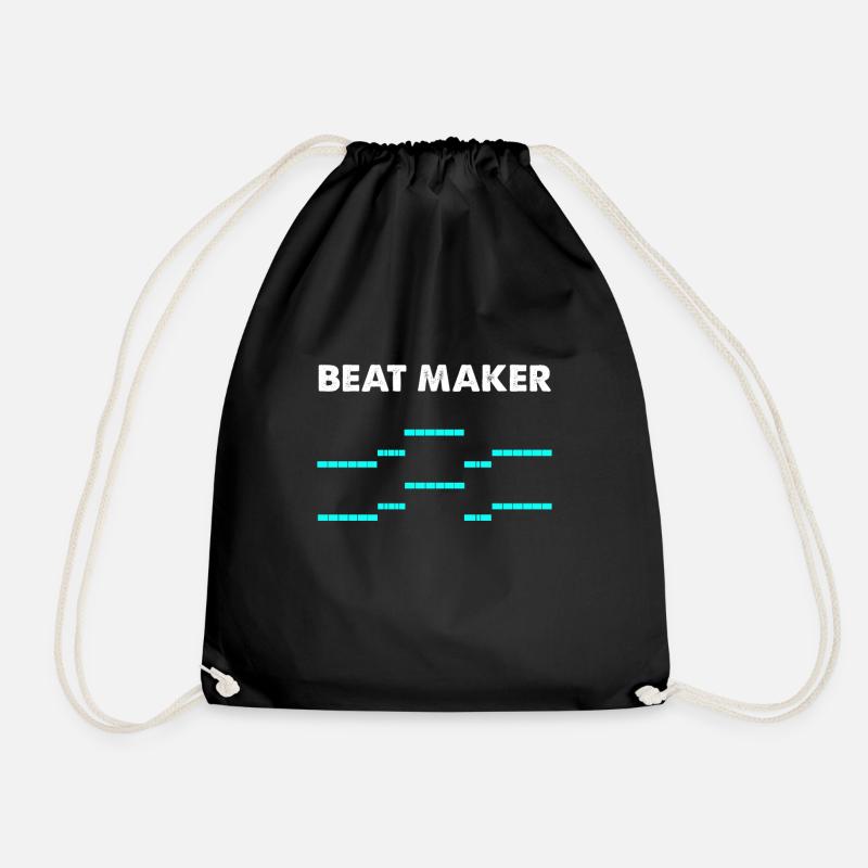 Beat Maker - Turnbeutel - Schwarz