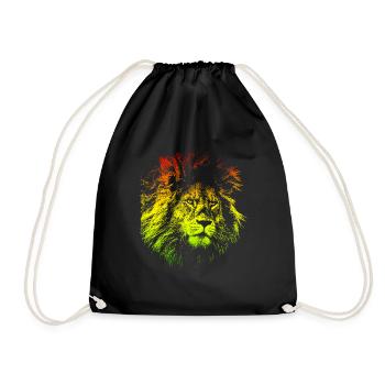 Reggae Jamaikanisches Musikgenre - Turnbeutel - Schwarz - Vorne