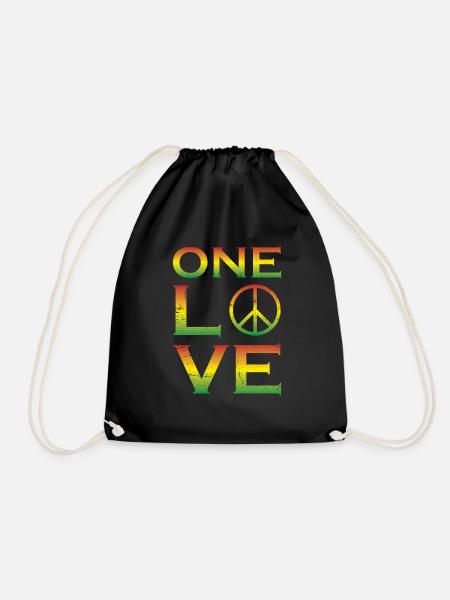 Amour reggae - Sac de sport léger - noir
