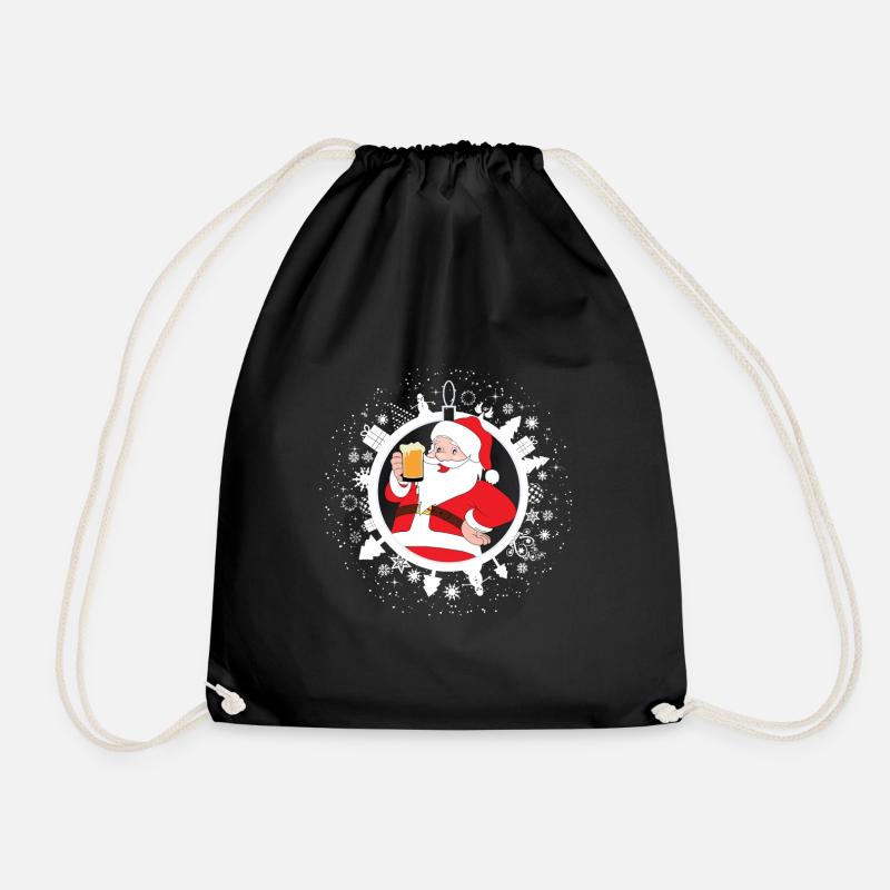 Noël père noël - Sac de sport léger - noir