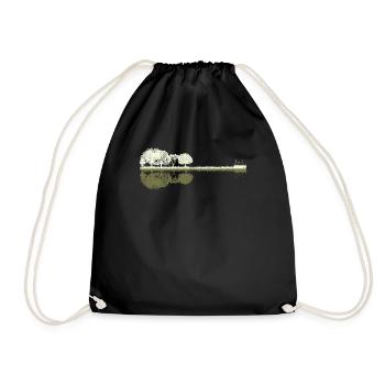 Tee shirt Nature Design Tee shirt - Sac de sport léger - noir - Devant