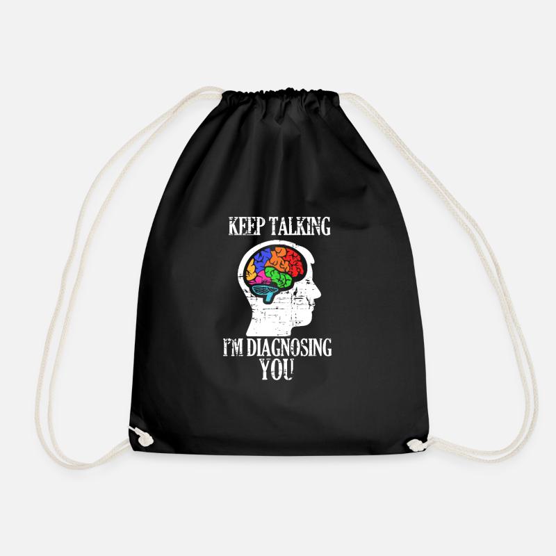 Causerie de psychologie - Sac de sport léger - noir