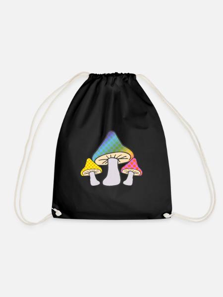 champignon - Sac de sport léger - noir