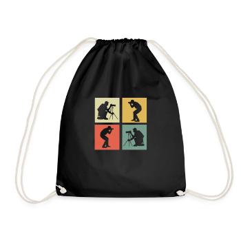 Photographie - Sac de sport léger - noir - Devant