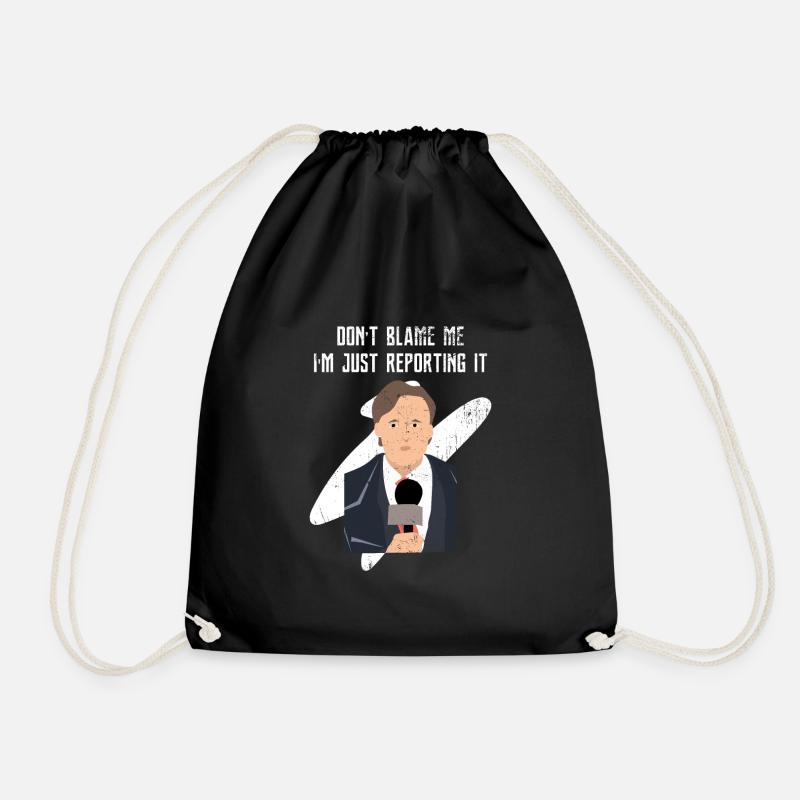 Journaliste journaliste - Sac de sport léger - noir