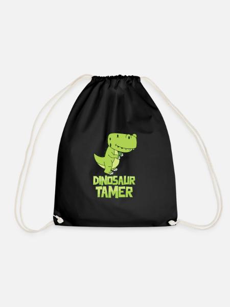 Dinosaure reptile cadeau drôle dino amusant - Sac de sport léger - noir