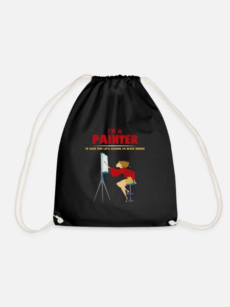 Artiste peintre - Sac de sport léger - noir