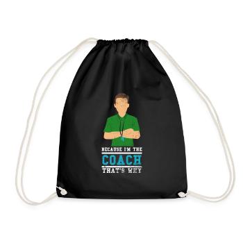 Coach coach - Drawstring Bag - black - Front
