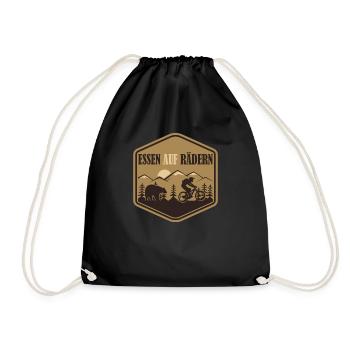 Food Nursing Ambulatory Nursing Gift - Drawstring Bag - black - Front