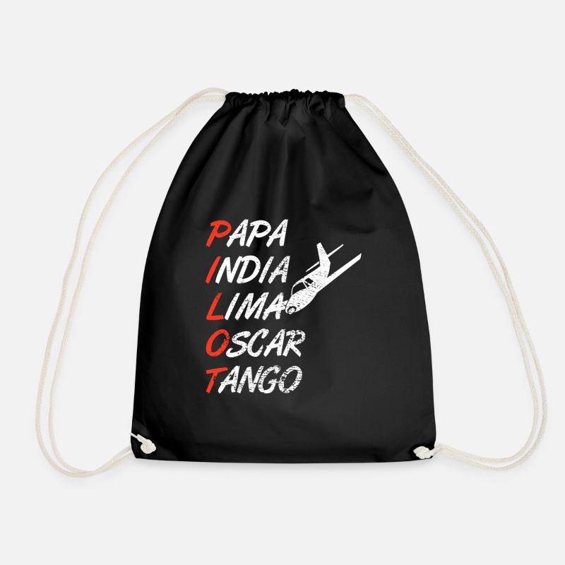 pilote - Sac de sport léger - noir