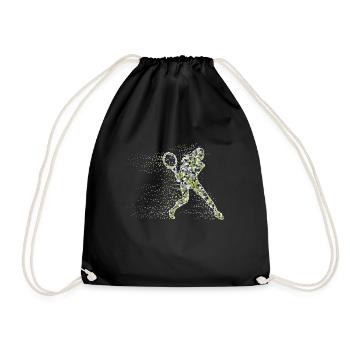 tennis - Sac de sport léger - noir - Devant