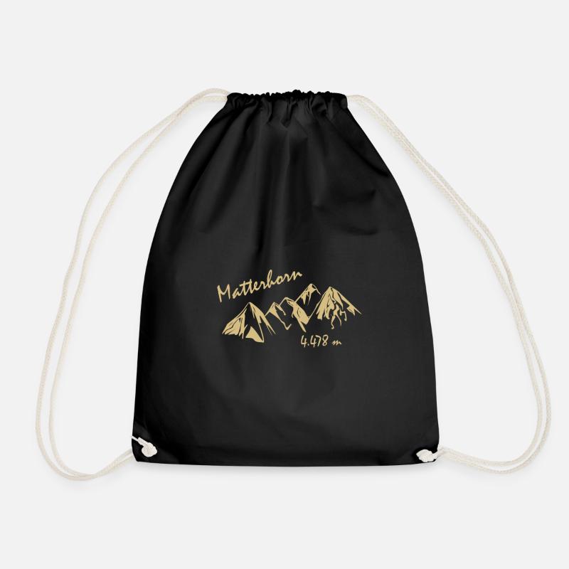 Cervin - Sac de sport léger - noir