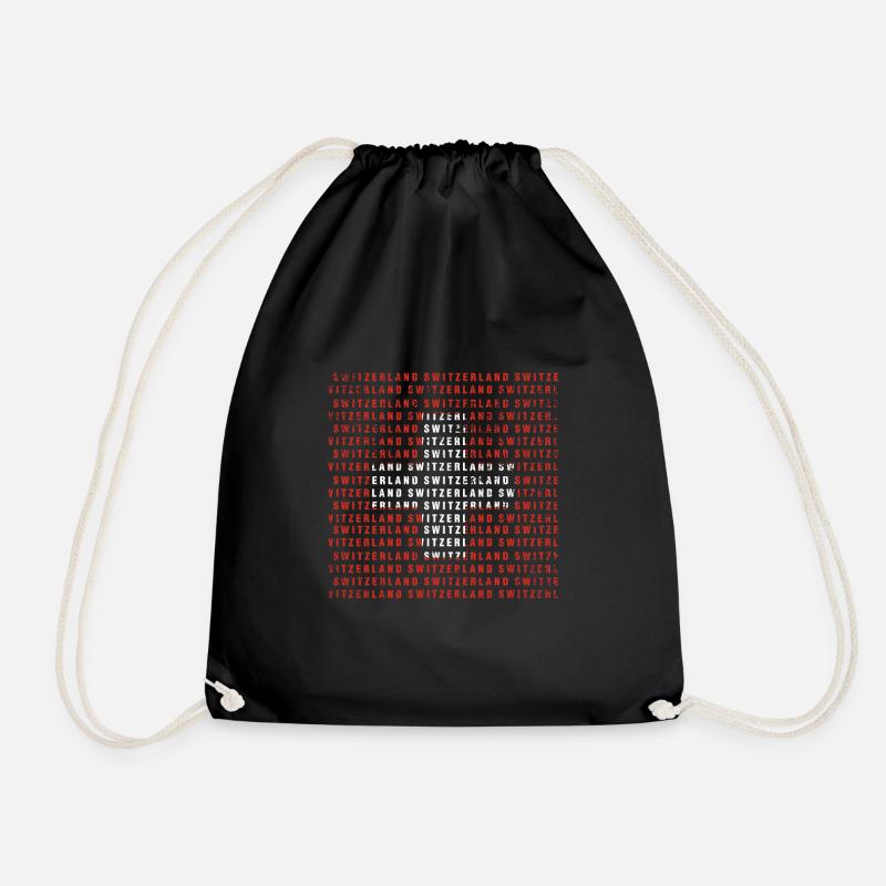 Suisse - Sac de sport léger - noir