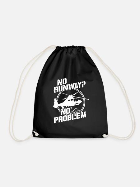 Pilot - Turnbeutel - Schwarz